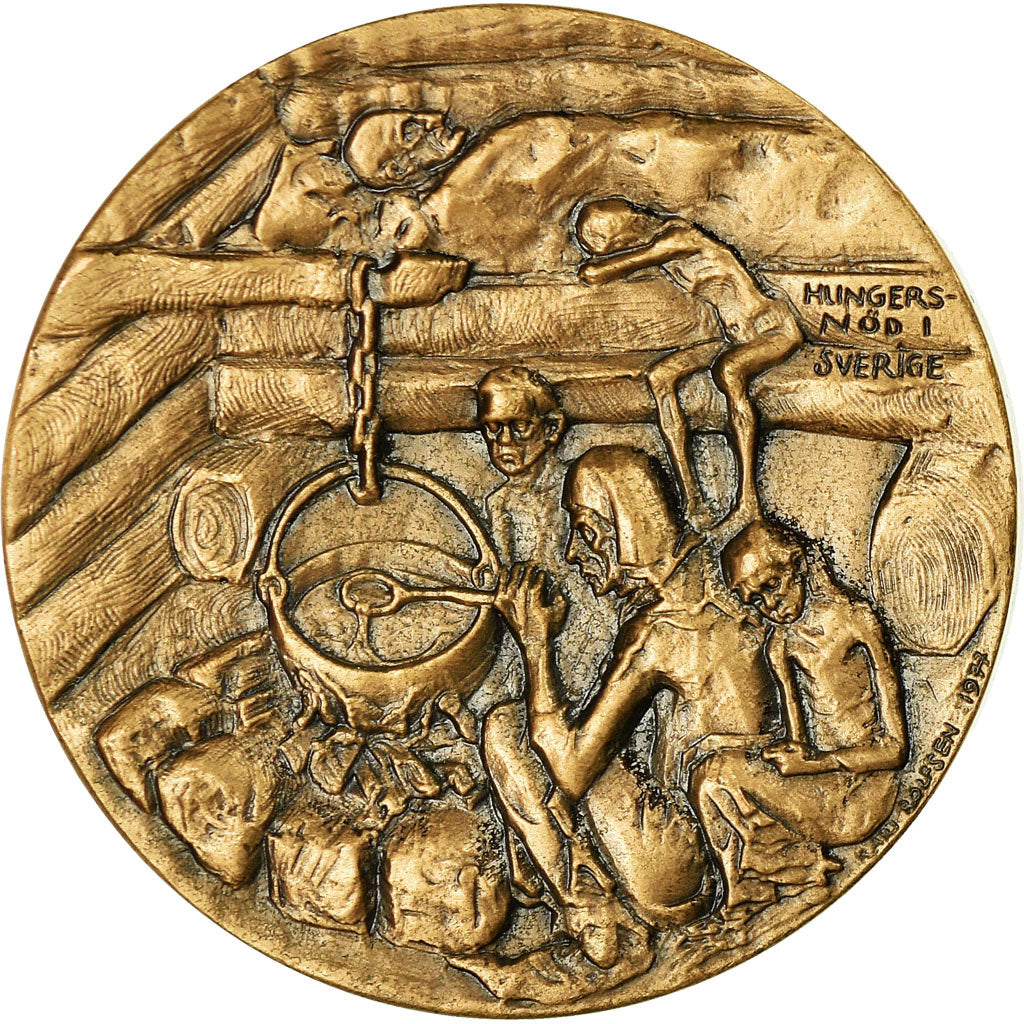 Sweden, Medal, Kristofer av Bayern, History, Polsen, MS(63), Bronze