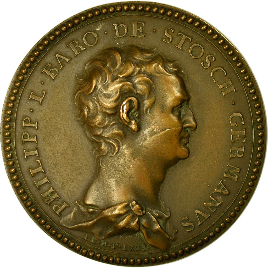 Germany, Medal, Philipp von Stosch, Arts & Culture, 1921, AU(55-58), Bronze