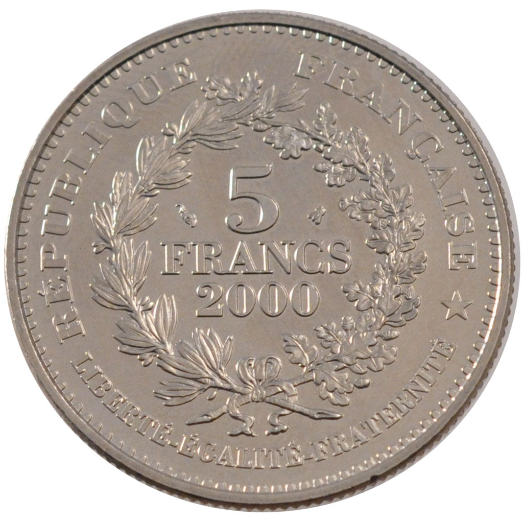 FRANCE, Marianne de la III République, 5 Francs, 2000, Paris, KM #1966, V...