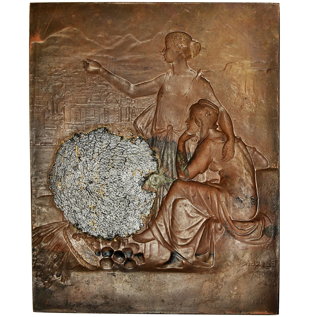 Canadá, Medal, La Mission Canadienne en France, Reims, História, 1923, Lenoir