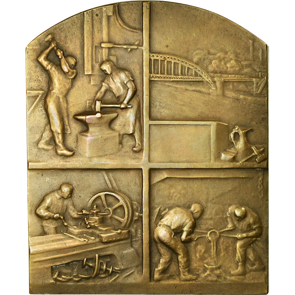 Frankrijk, Medaille, Métallurgie, Business & industry, Lamourdedieu, PR, Bronze