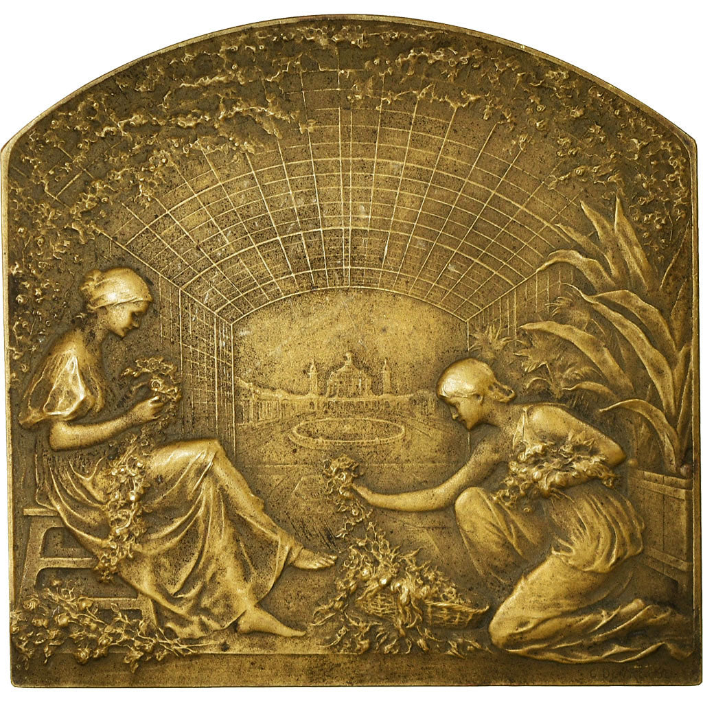 Belgium, Medal, Exposition Universelle de Gand, 1913, Devreese, AU(50-53)