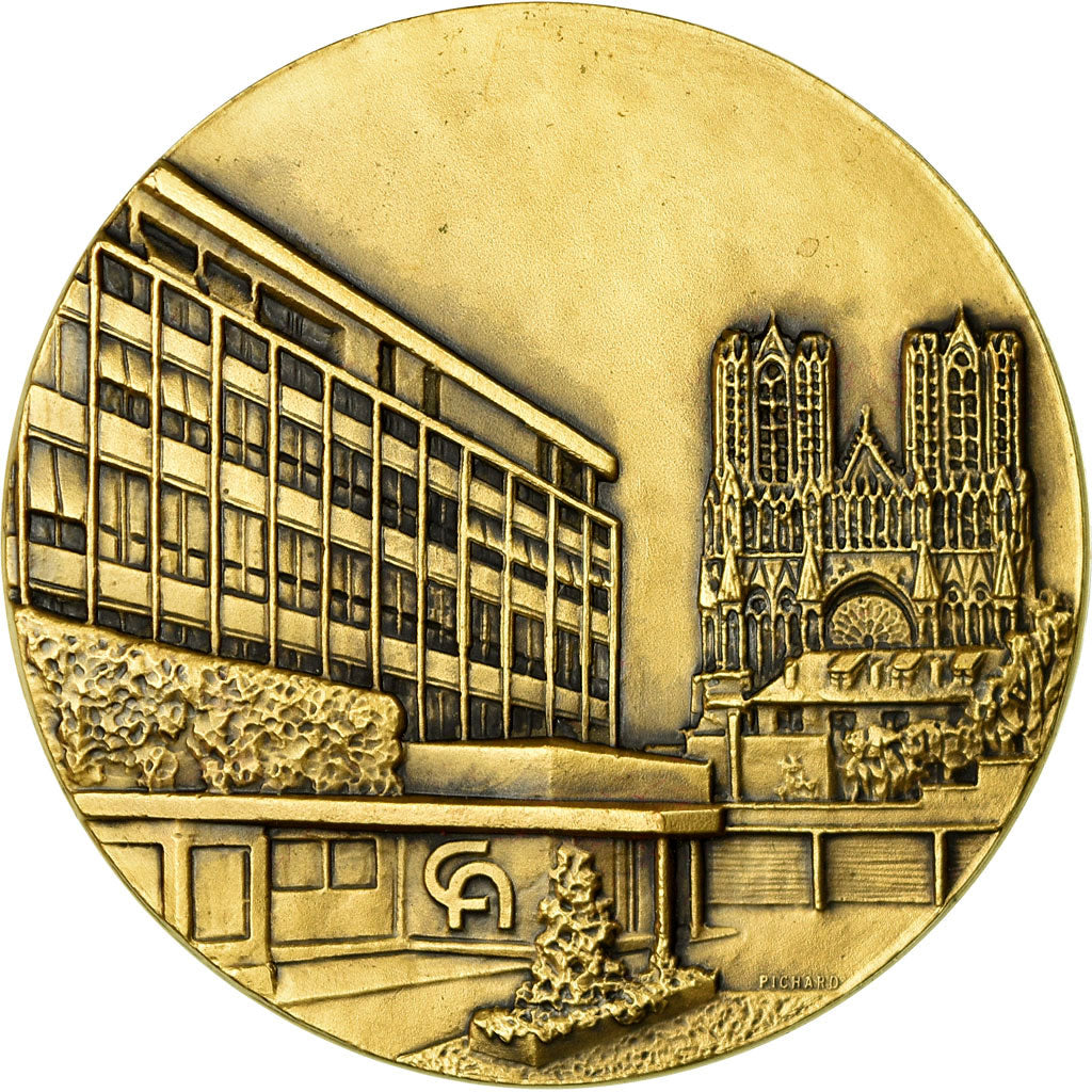 Francia, medalla, Crédit Agricole Mutuel de Reims, 1979, Pichard, SC, Bronce