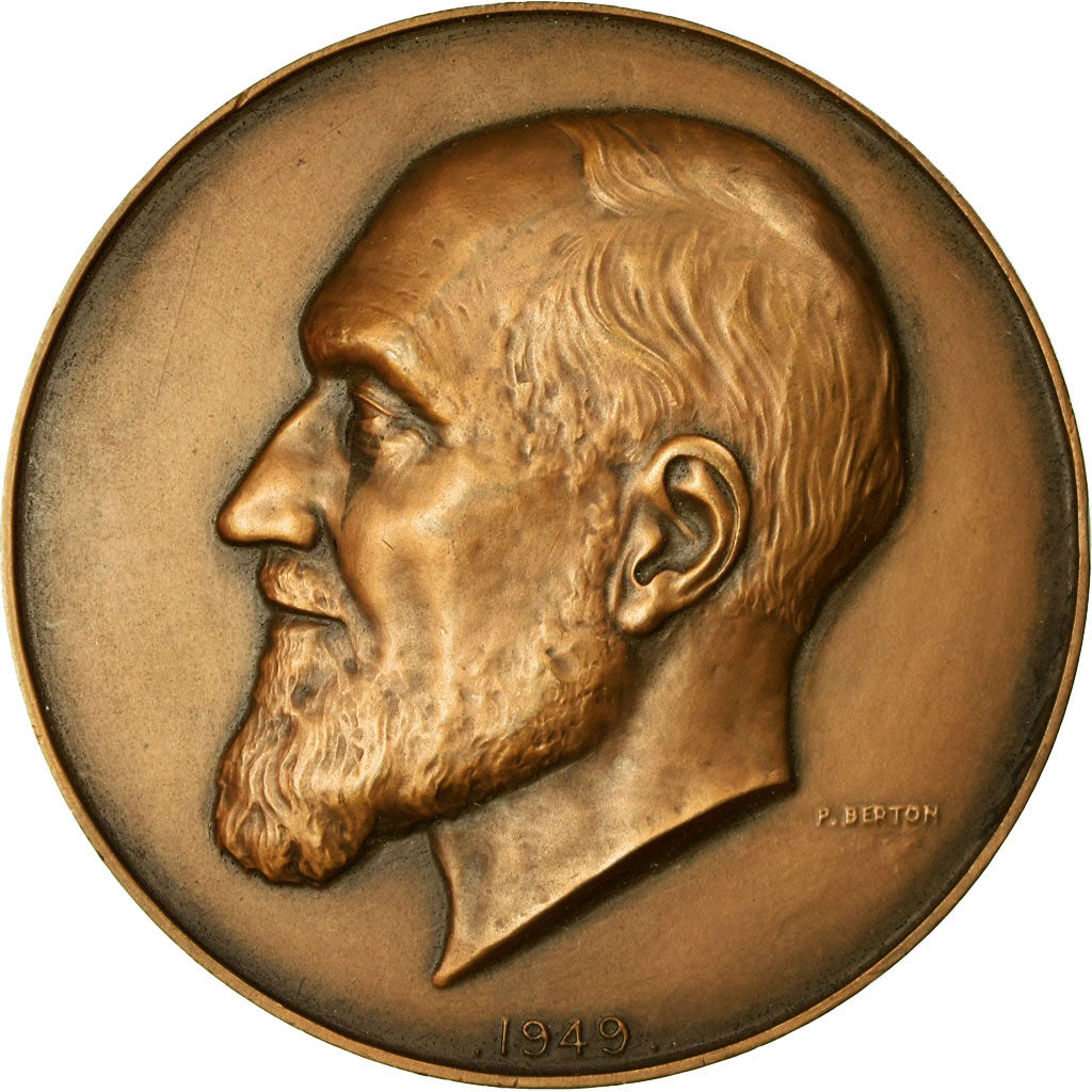 Frankreich, Medaille, Henri Noirot, Maire de Reims, Déporté de Guerre, 1949