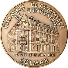 France, Medal, Chambre de Commerce et d'Industrie de Colmar, MS(64), Bronze