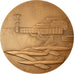 France, Médaille, Chambre de Commerce d'Angers, Aviation, 1974, SUP+, Bronze