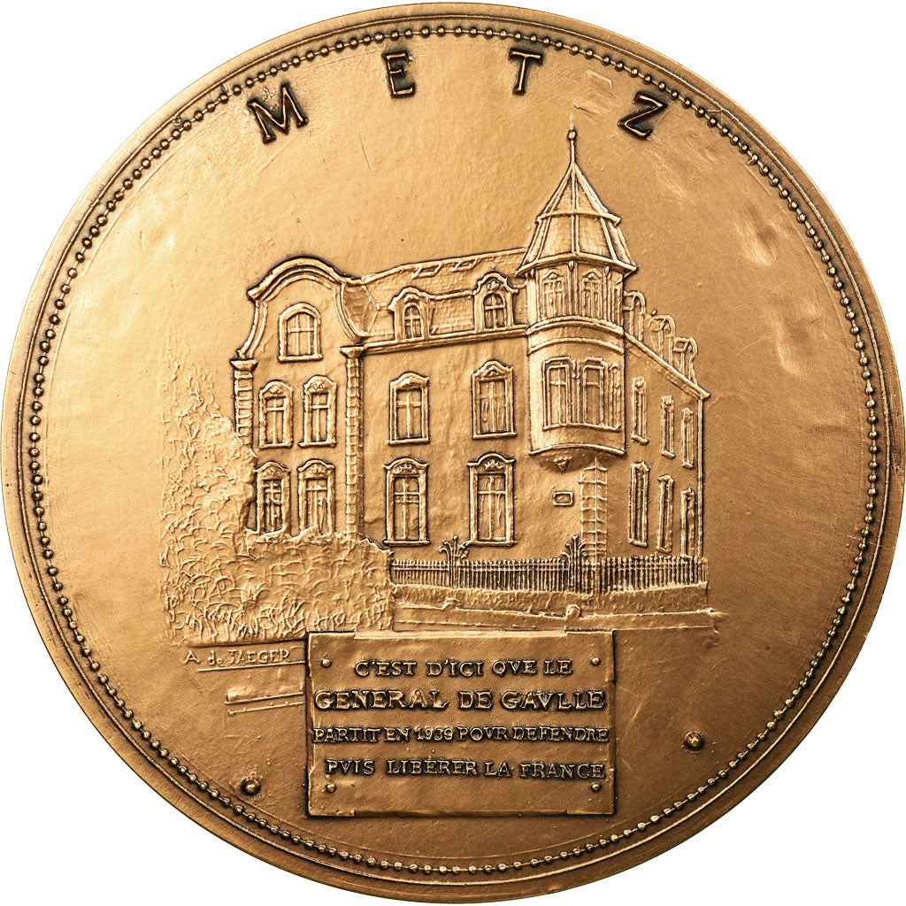 France, Médaille, Colonel De Gaulle, Commandant la 4eme division cuirassée