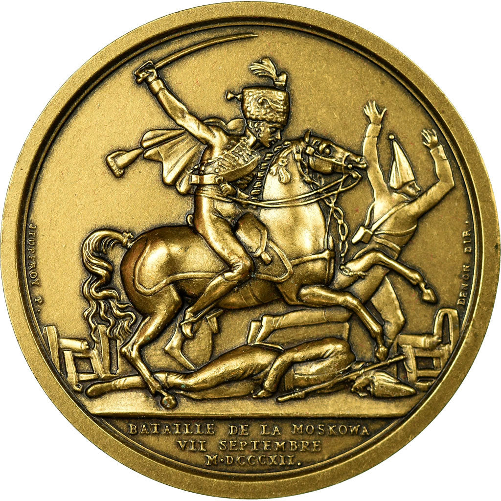 França, Medal, Napoléon Ier, Bataille de la Moskova, Brenet, Nova cunhagem