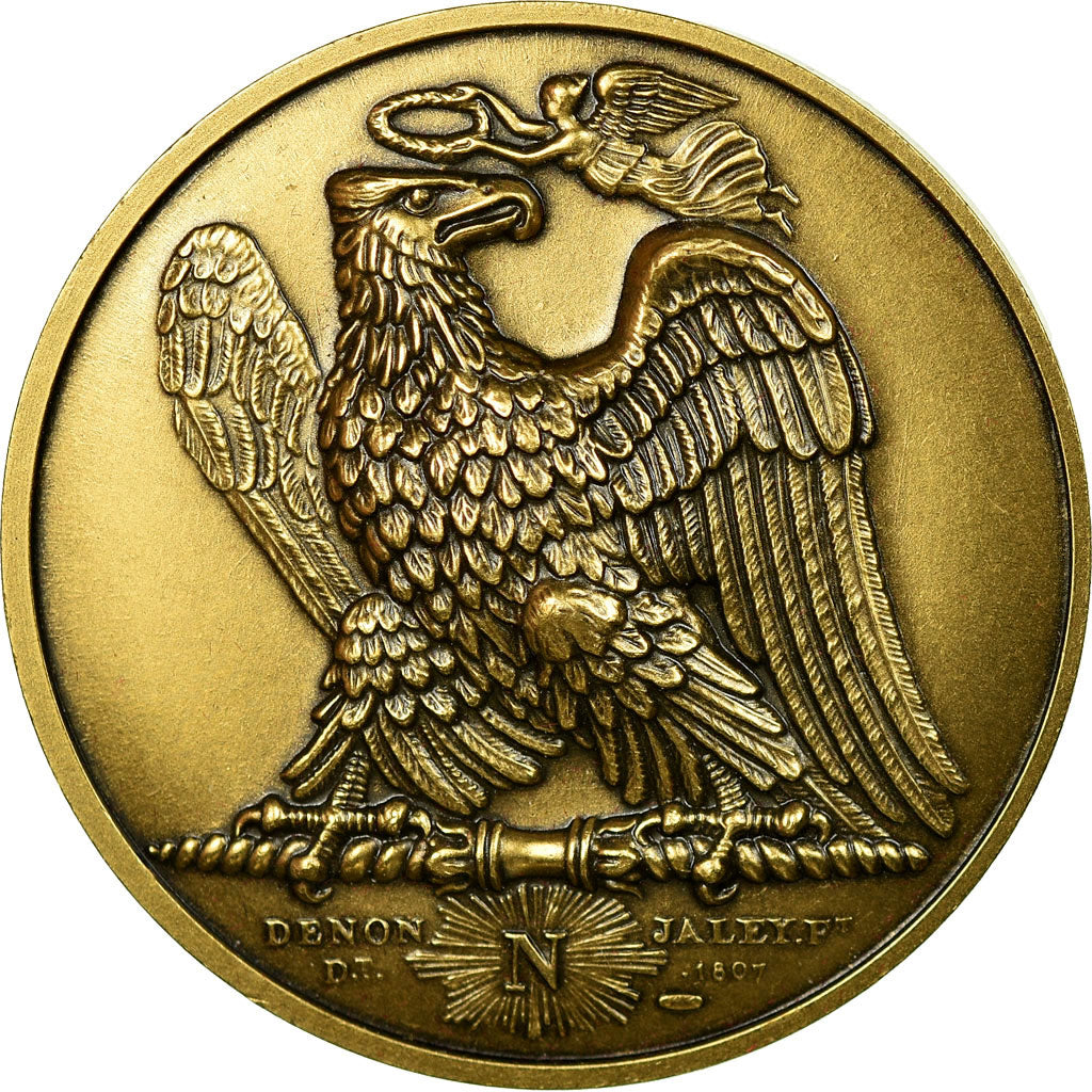 France, Médaille, Napoléon Ier et Joséphine, Denon / Andrieu, Refrappe, FDC