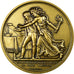 France, Medal, L'Empereur Napoléon Abdique, Denon, Restrike, MS(65-70), Bronze
