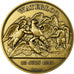France, Medal, Napoléon Ier, Bataille de Waterloo (1815), Rogat, Restrike