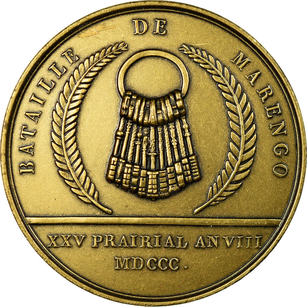 France, Médaille, Napoleon Ier , Bataille de Marengo, Denon, Refrappe, FDC