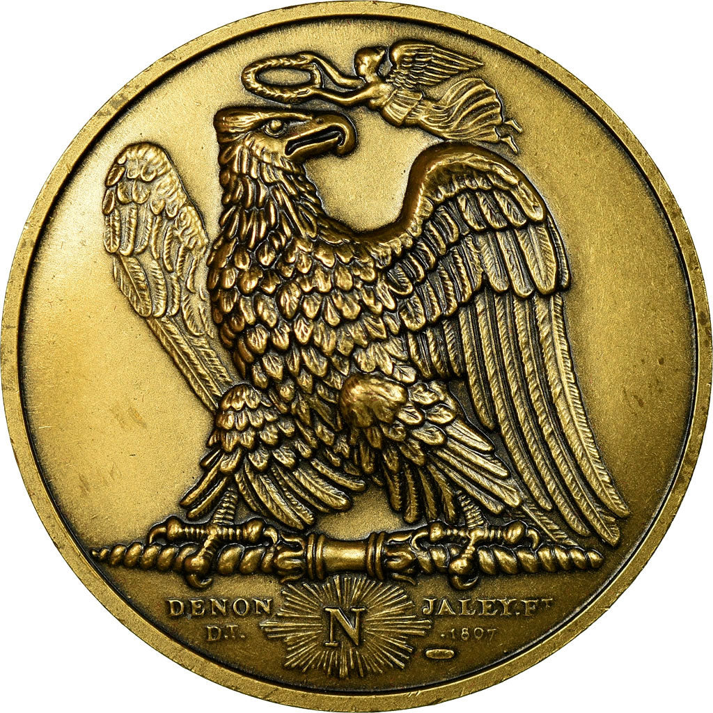 France, Médaille, Napoleon Ier , Bataille de Marengo, Denon, Refrappe, FDC