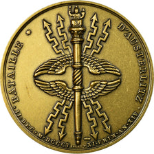 France, Medal, Napoléon Ier, Bataille d'Austerlitz, Denon, Restrike, MS(65-70)