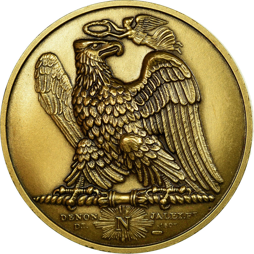 France, Medal, Napoléon Ier, En l'An XII, le Code Civil est Décrété, Denon