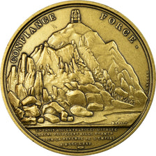 Francia, medaglia, Napoléon Ier, Confiance et Force, Brenet, Restrike, FDC