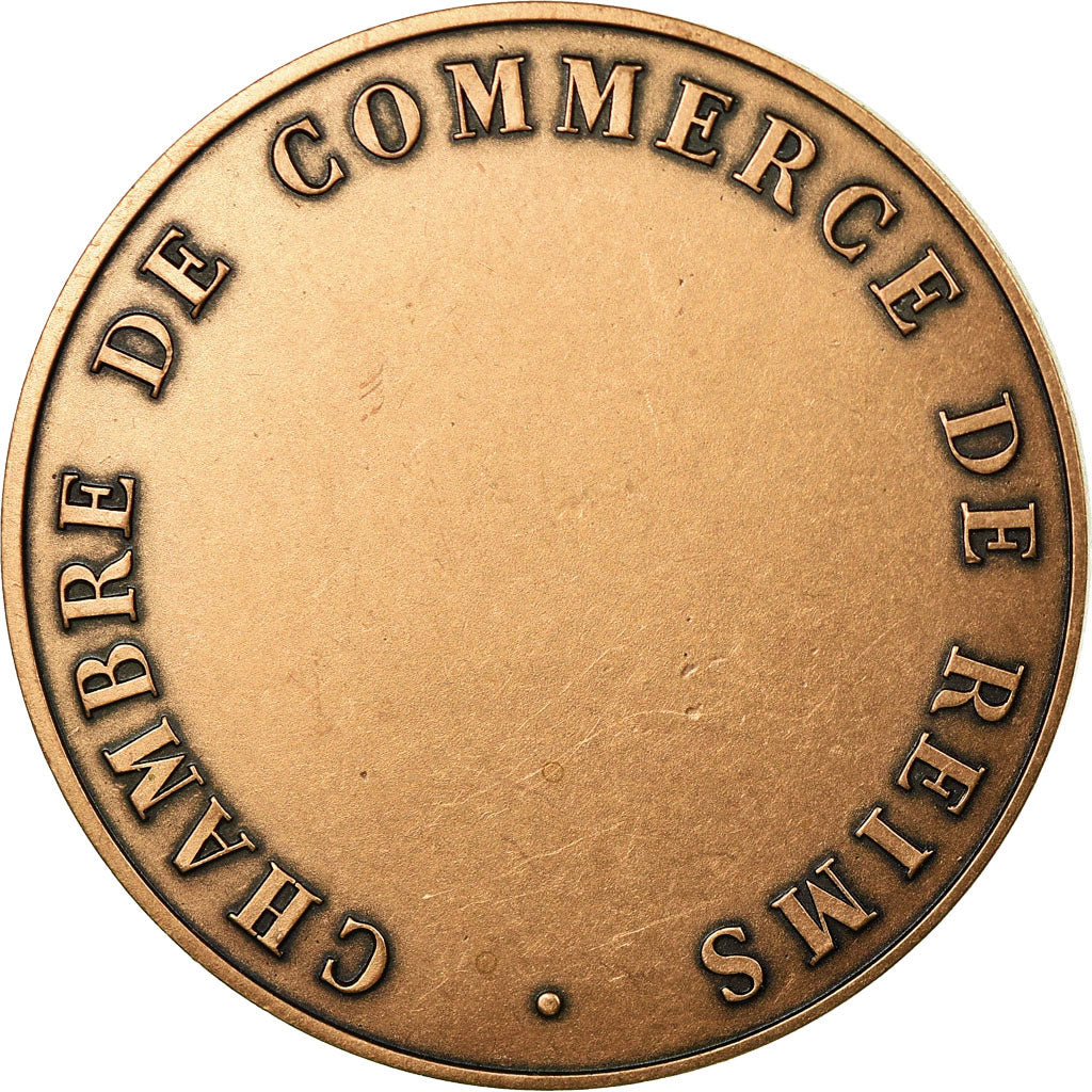 France, Medal, Colbert, Chambre de Commerce de Reims, Depaulis, MS(65-70)