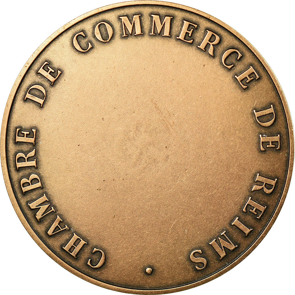 France, Medal, Colbert, Chambre de Commerce de Reims, Depaulis, MS(65-70)