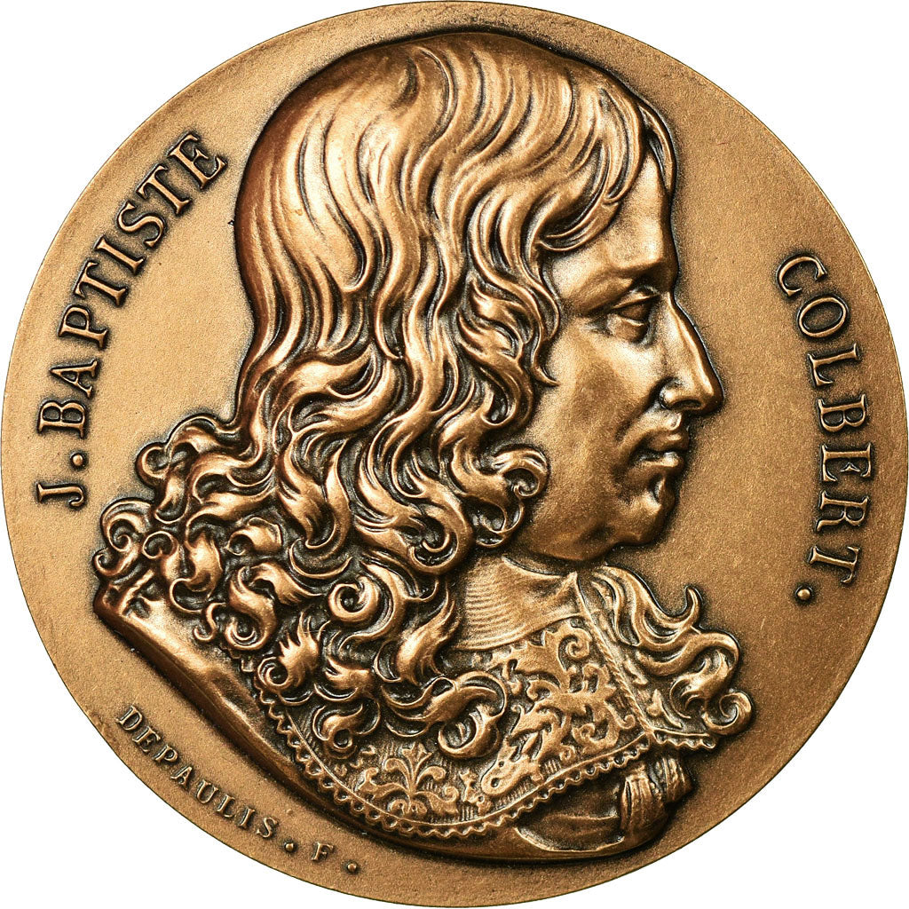 Frankreich, Medaille, Colbert, Chambre de Commerce de Reims, Depaulis, UNZ+
