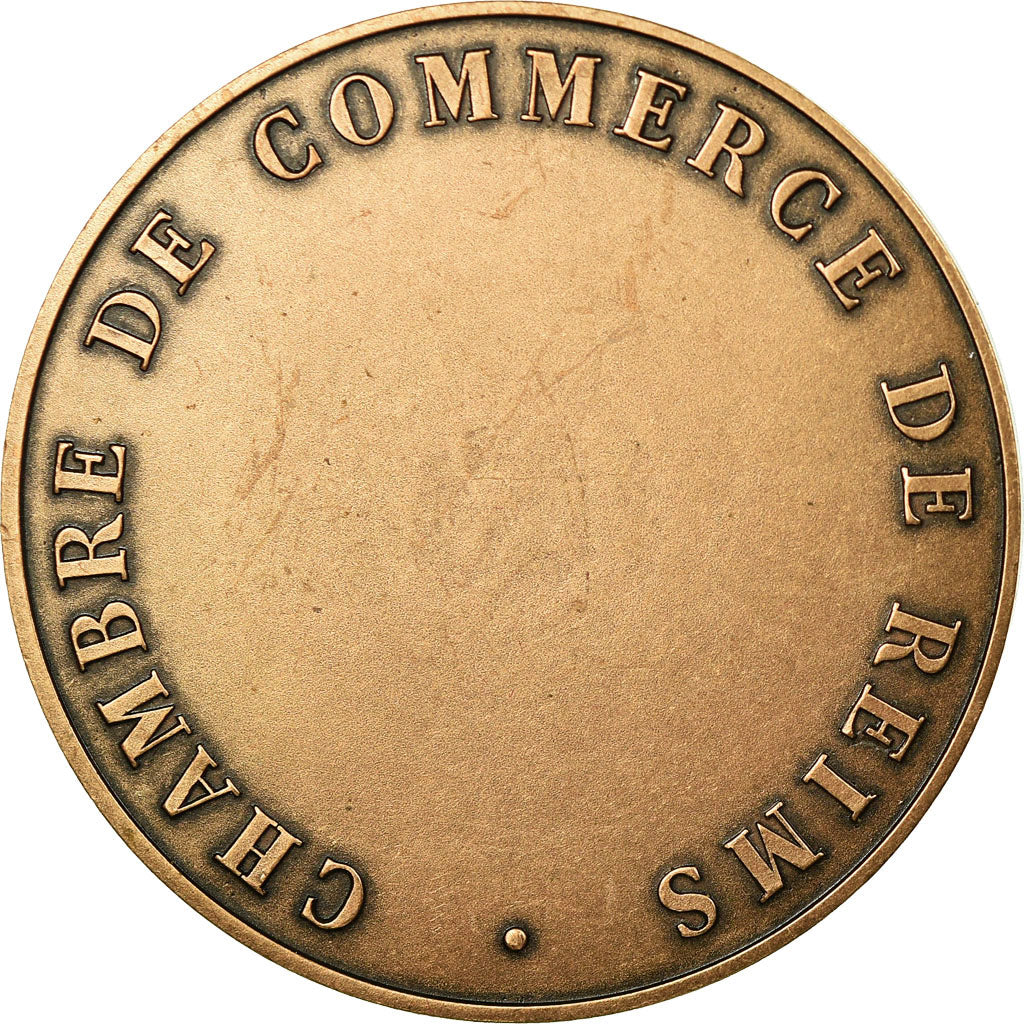 France, Médaille, Colbert, Chambre de Commerce de Reims, Depaulis, SPL, Bronze