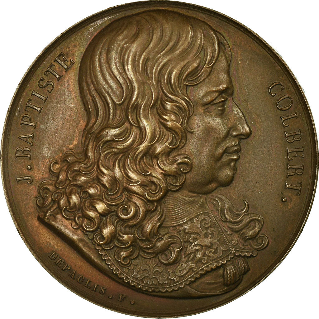 Frankreich, Medaille, Colbert, Chambre de Commerce de Reims-Epernay, Depaulis
