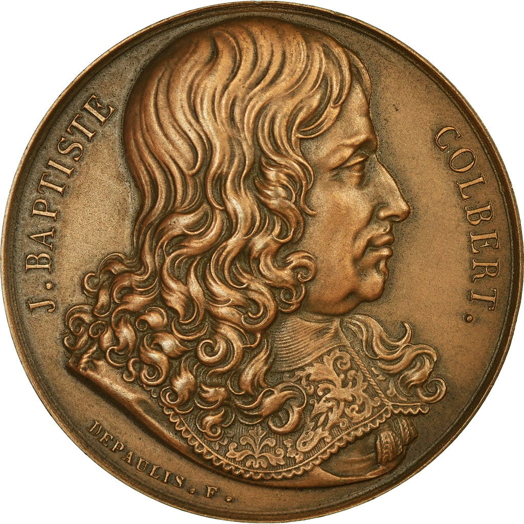 France, Medal, Colbert, Chambre de Commerce de Reims-Epernay, Depaulis, MS(64)