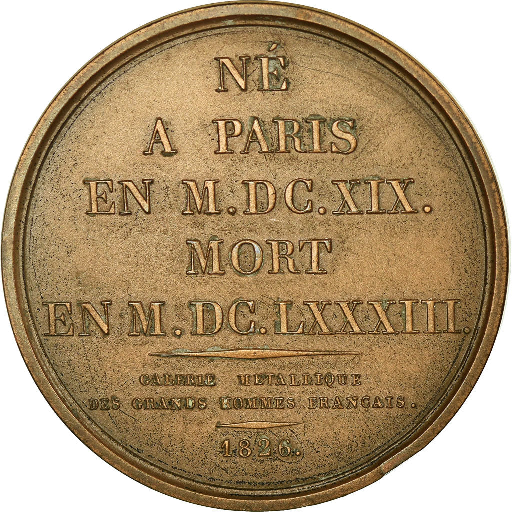 France, Médaille, Colbert, Galerie Métallique des Grands Hommes Français