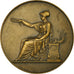 Frankreich, Medaille, La Société Industrielle de Reims, 1928, Brenet, UNZ