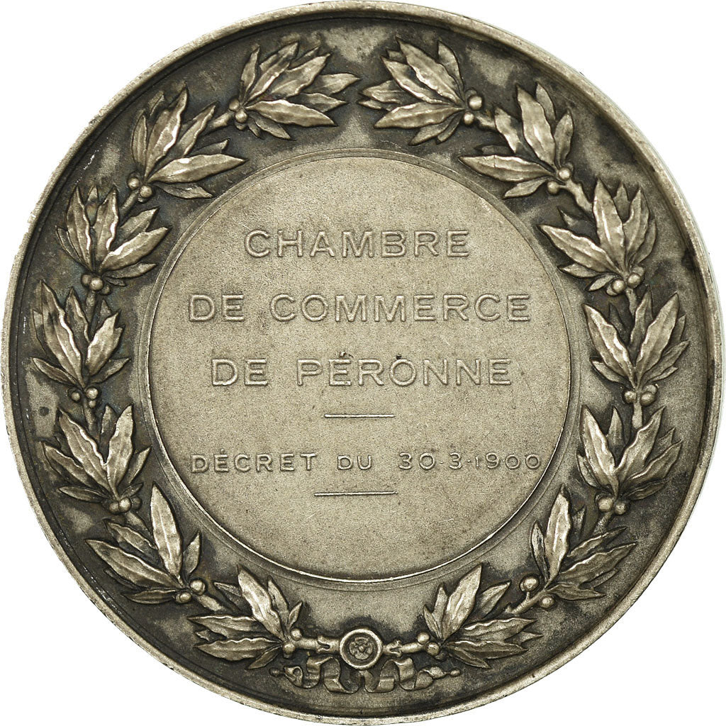 France, Medal, Colbert, Chambre de Commerce de Péronne, Depaulis, MS(63)