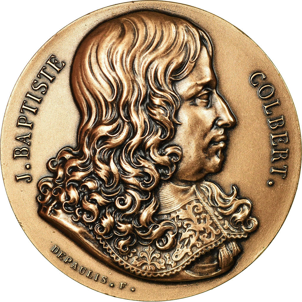 Frankreich, Medaille, Colbert, Chambre de Commerce de Reims-Epernay, Depaulis