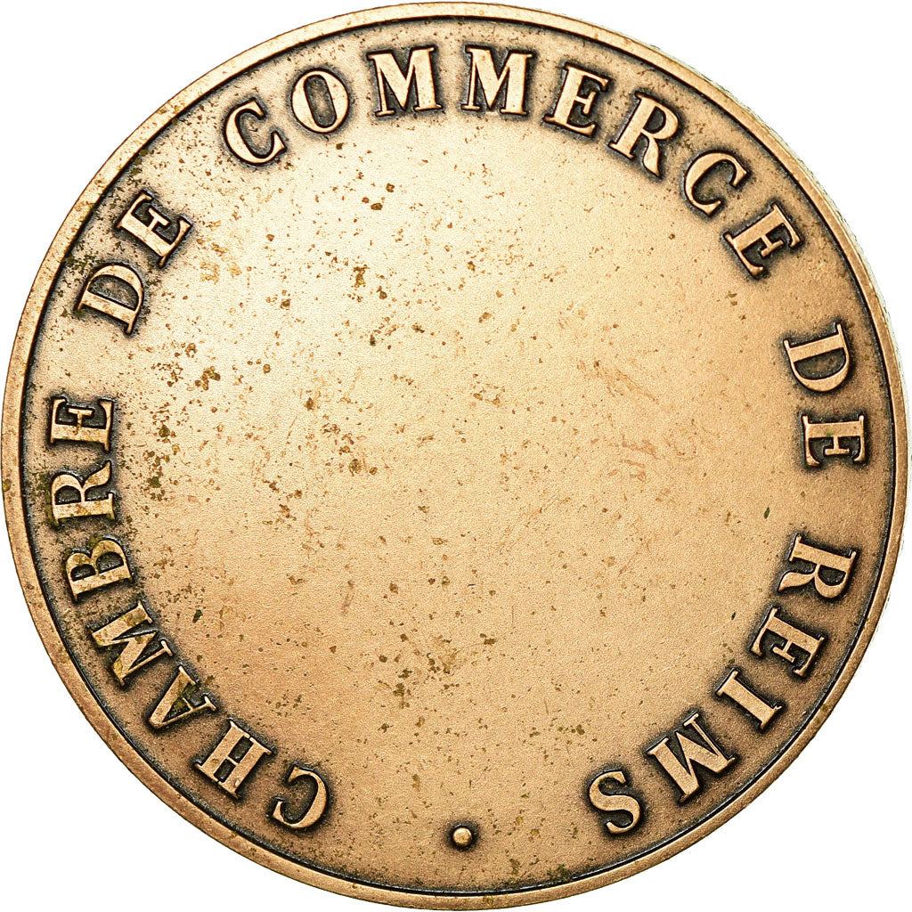 France, Médaille, Colbert, Chambre de Commerce de Reims, Depaulis, SUP, Bronze