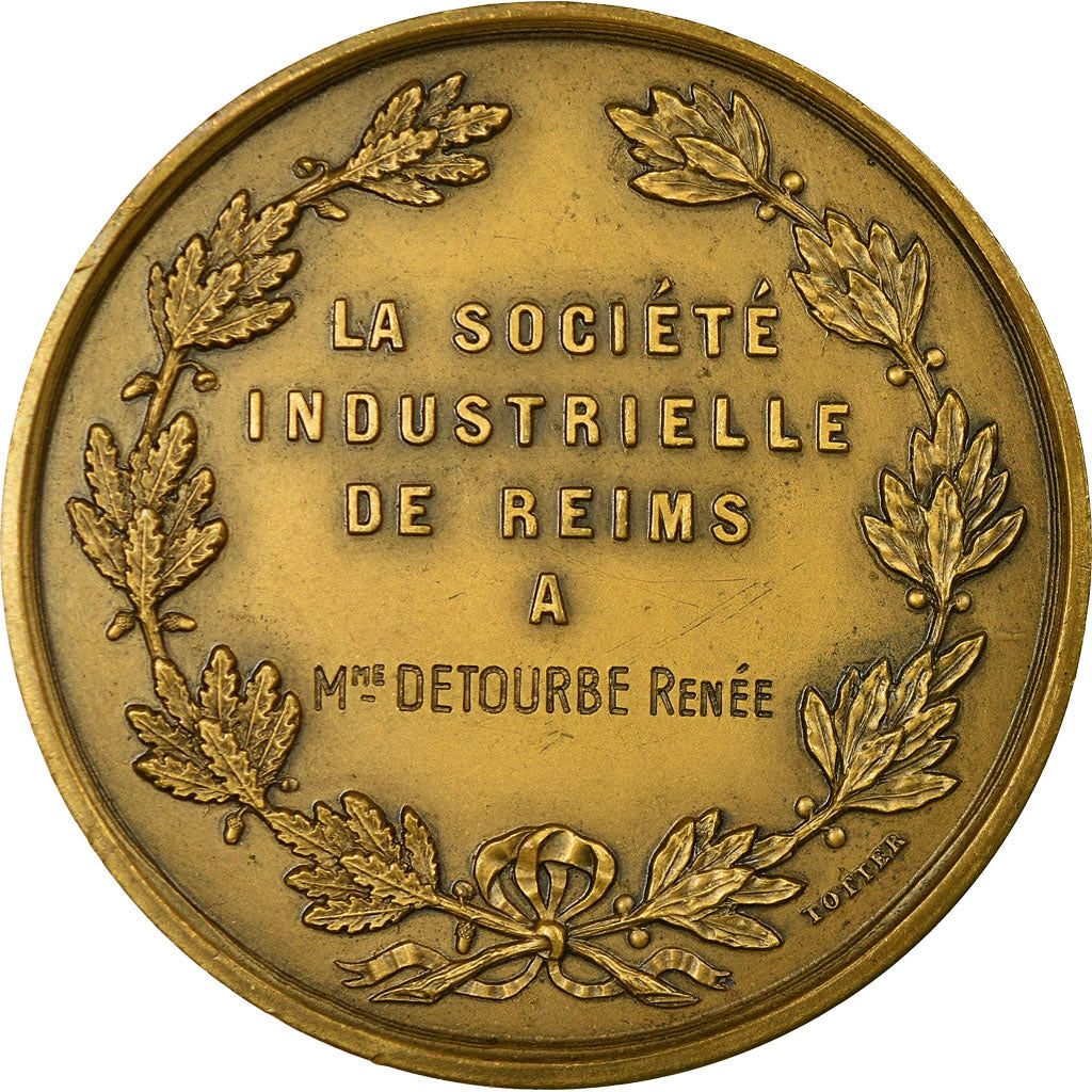 Francia, medaglia, La Société Industrielle de Reims, Brenet, SPL, Bronzo