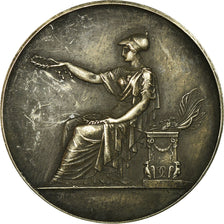 France, Médaille, La Société Industrielle de Reims, Brenet, TTB+, Argent