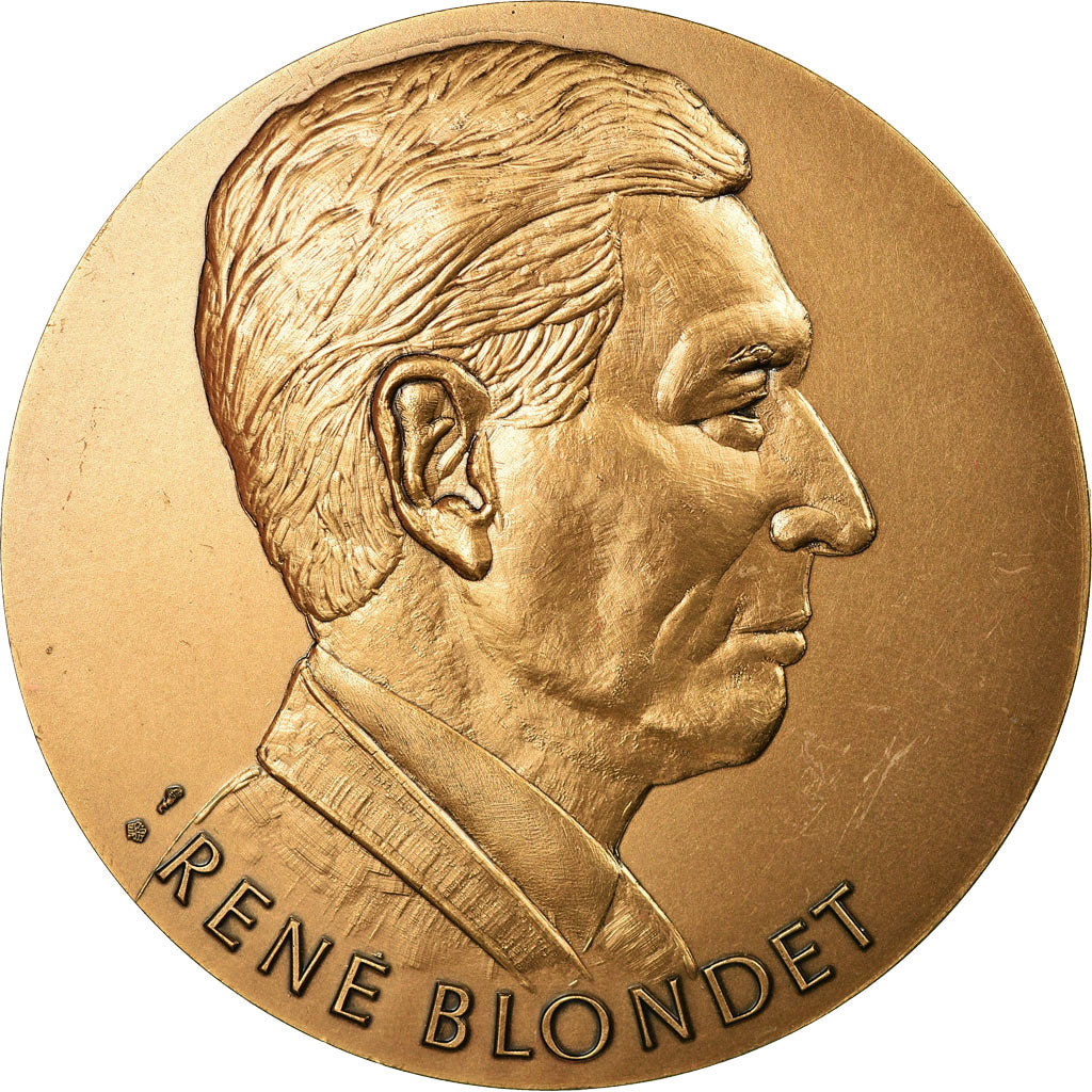 France, Medal, René Blondet, Compagnie BTP, Business & industry, 1991