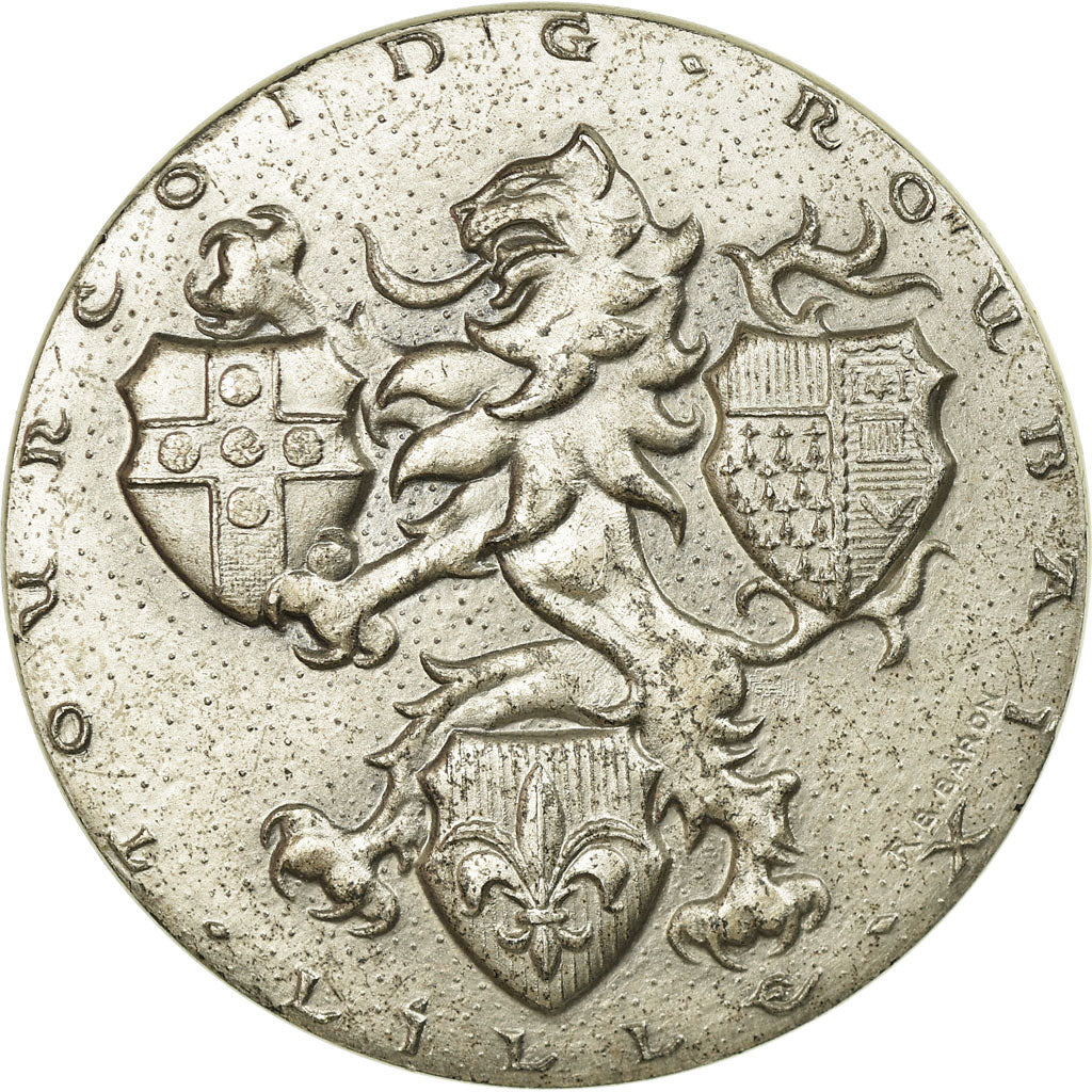 Frankrijk, Medaille, Chambre de Commerce Lille-Roubaix-Tourcoing, 1975, Baron