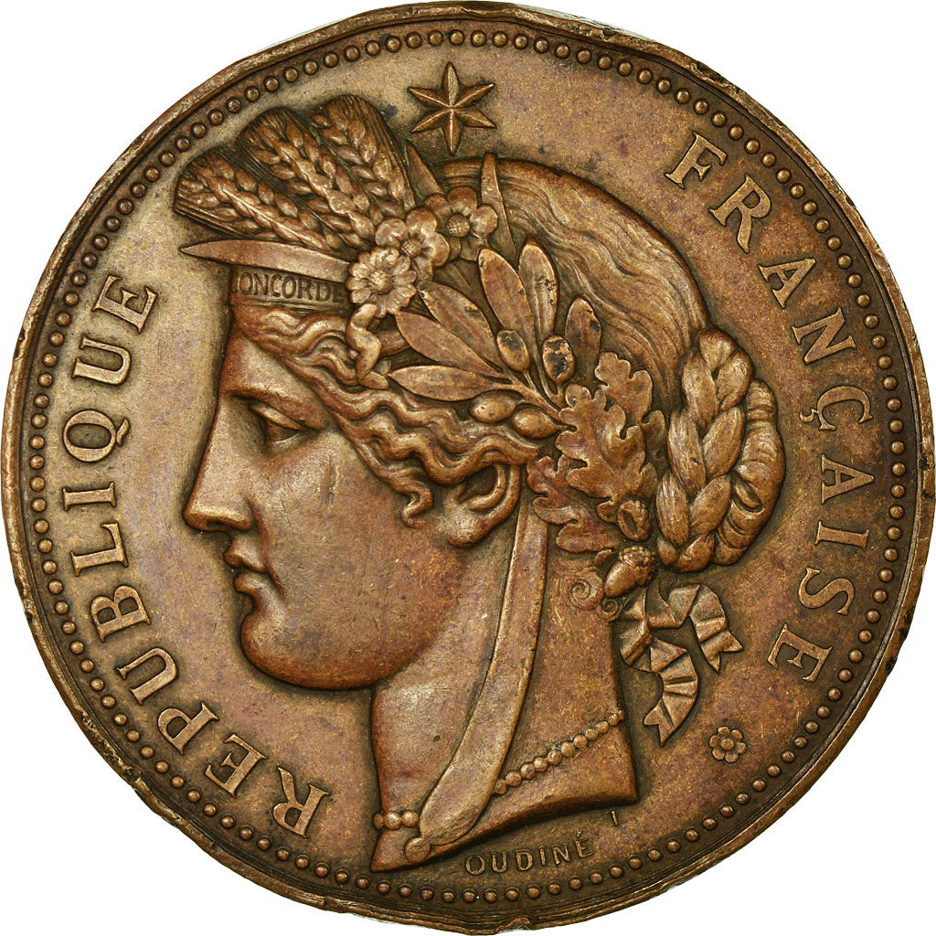 France, Medal, Administration des Monnaies et Médailles, Centenaire, 1889