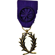 Frankrijk, Palmes Académiques Officier, Medaille, Excellent Quality, Zilver, 38