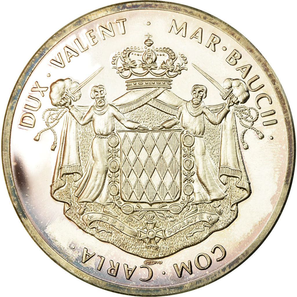 Monaco, Médaille, Louis II, Argent, BE, SPL