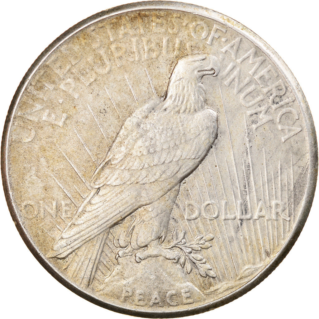 Moneda, Estados Unidos, Peace Dollar, Dollar, 1925, U.S. Mint, Philadelphia