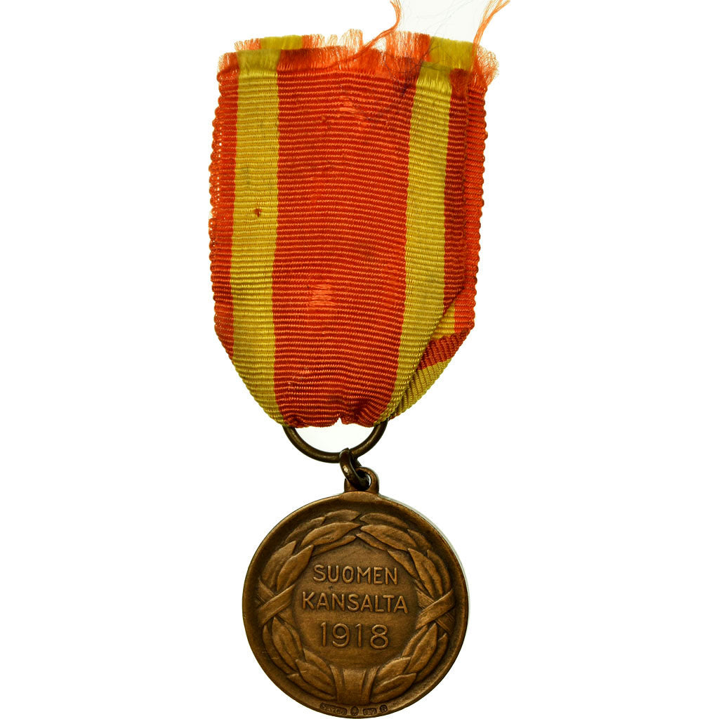 Finlande, Ordre de la Croix de la Liberté, Médaille, 1918, Excellent Quality