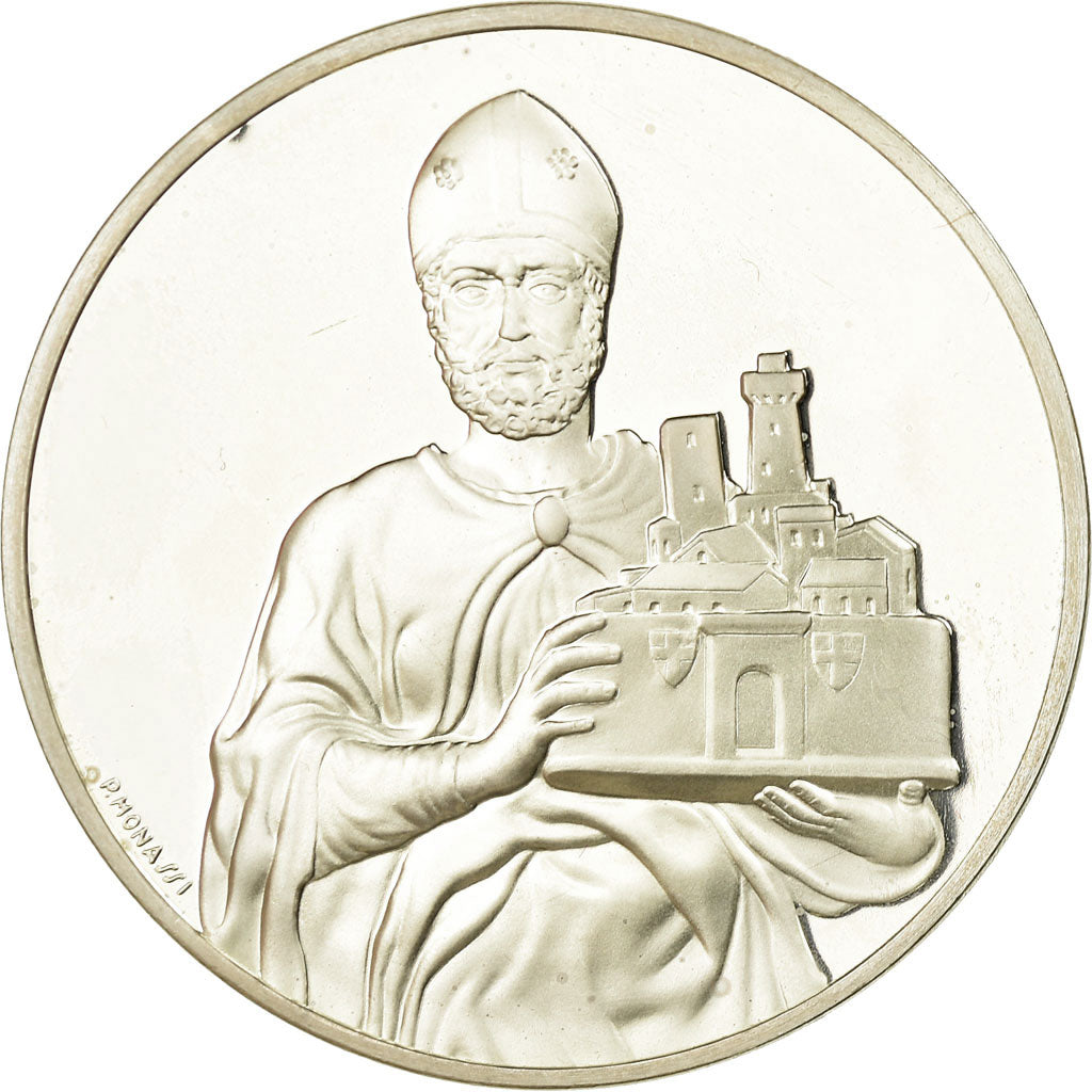 Frankreich, Medaille, Peinture, Michel Ange, Saint-Petronius, Monassi, UNZ+