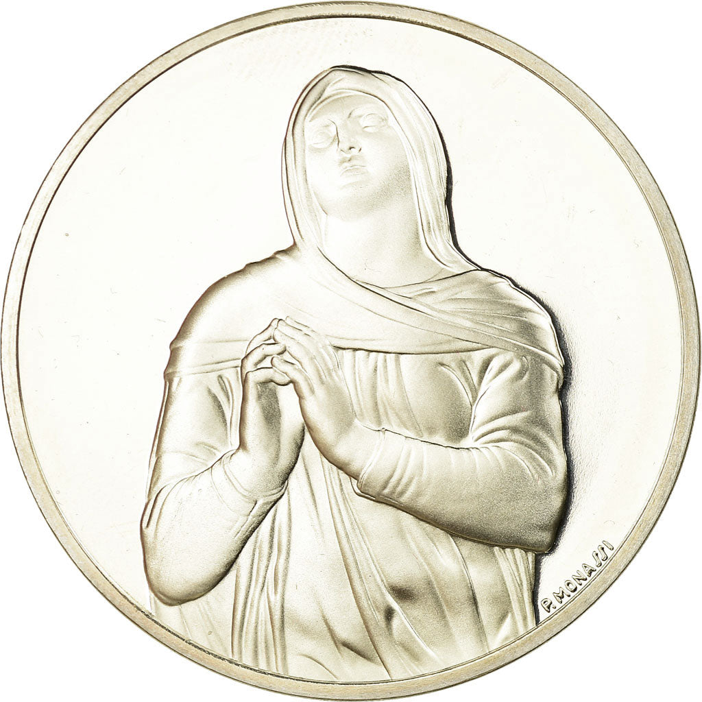 France, Medal, Peinture, Michel Ange, Rachel, Monassi, MS(64), Silver