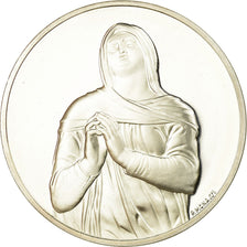 France, Medal, Peinture, Michel Ange, Rachel, Monassi, MS(64), Silver