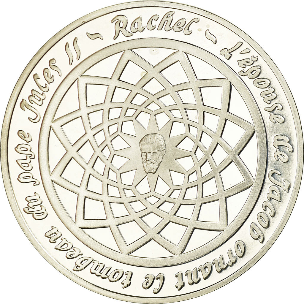France, Medal, Peinture, Michel Ange, Rachel, Monassi, MS(64), Silver