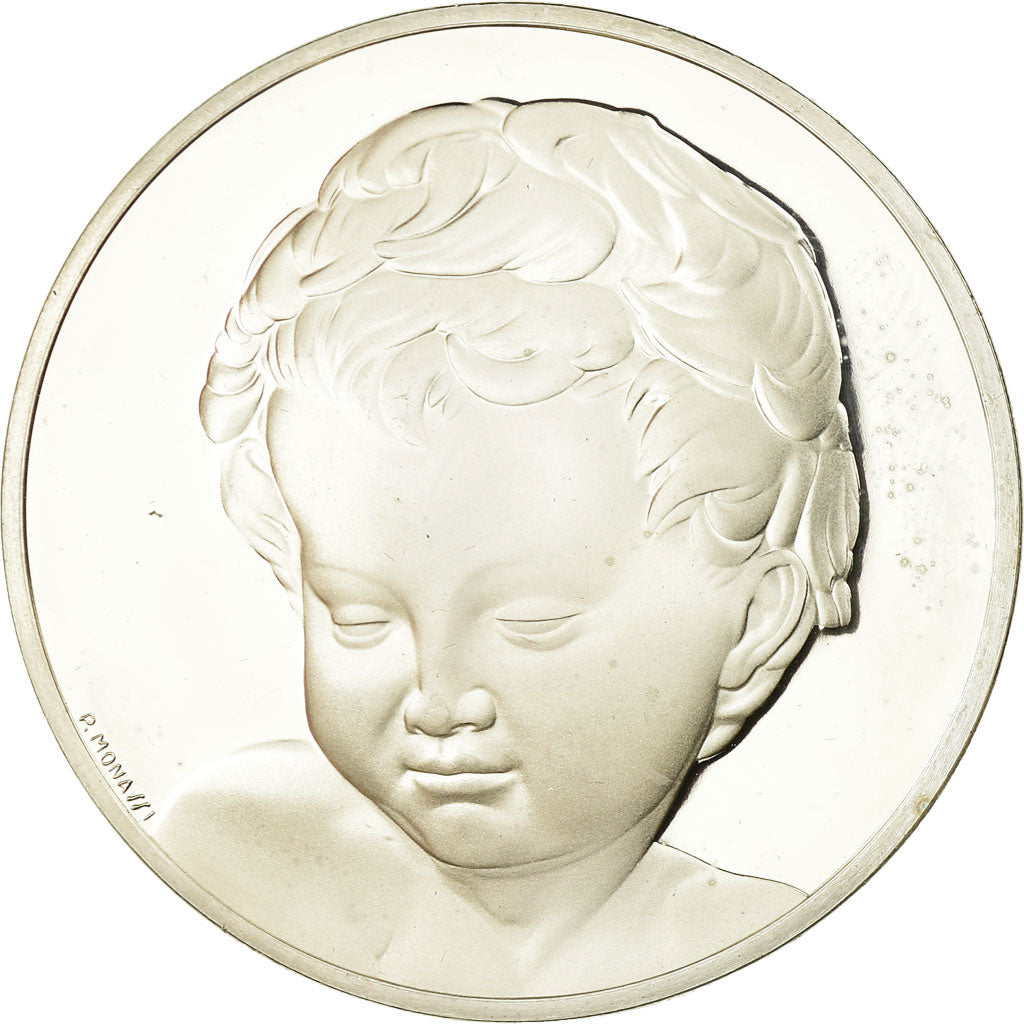 Frankrijk, Medaille, Peinture, Michel Ange, Fête de l'Enfant Jésus, Monassi