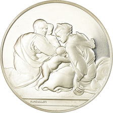 Francia, medaglia, Peinture, Michel Ange, Les Ancêtres du Christ, Monassi