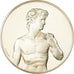 France, Medal, Peinture, Michel Ange, David, Monassi, MS(64), Silver