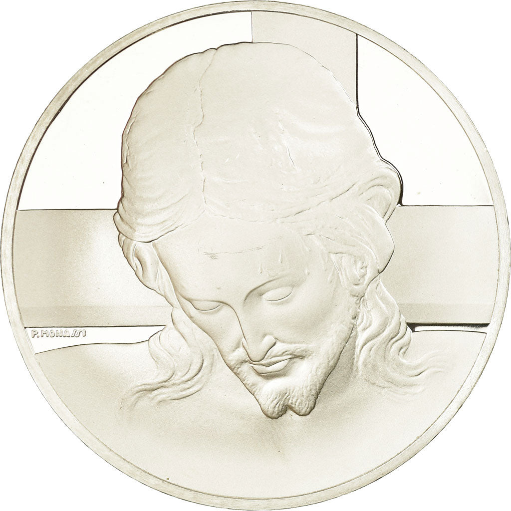 Frankreich, Medaille, Peinture, Michel Ange, Crucifix de Santo Spirito, Monassi