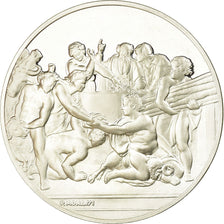Frankreich, Medaille, Peinture, Michel Ange, l'Autel de Noé, Monassi, UNZ+
