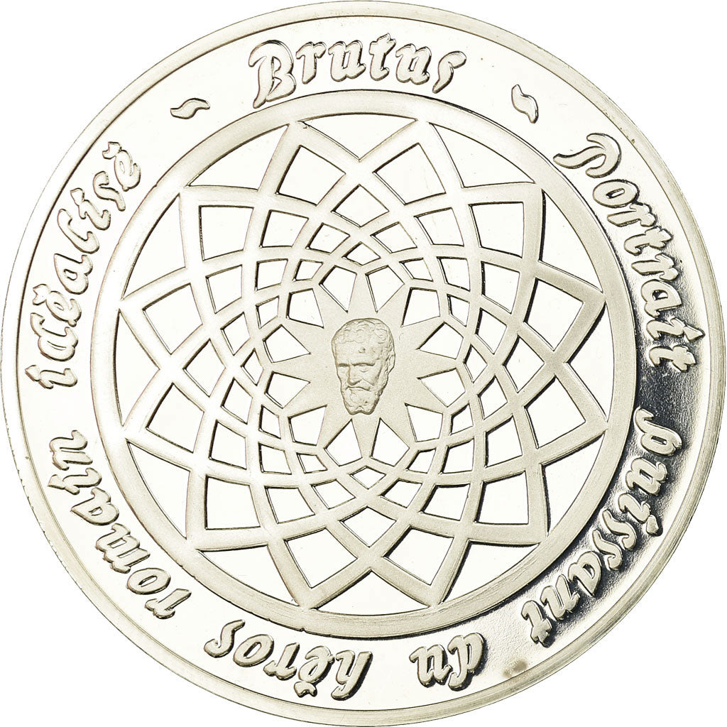 France, Medal, Peinture, Michel Ange, Brutus, Monassi, MS(64), Silver